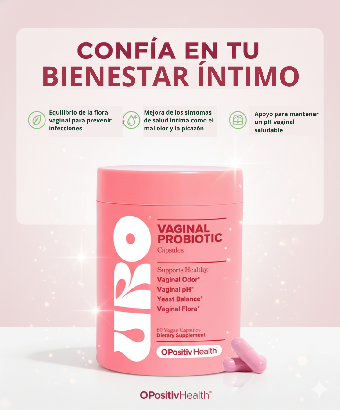 URO PROBIÓTICO VAGINAL® (60 CÁPSULAS) – ¡BIENESTAR ÍNTIMO & CONFORT DIARIO! - Todo y mas