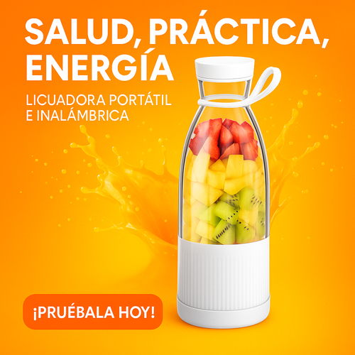 LICUADORA PORTÁTIL VITALIA GO - ¡DISFRUTA DEL PODER DE LO FRESCO DONDE VAYAS!