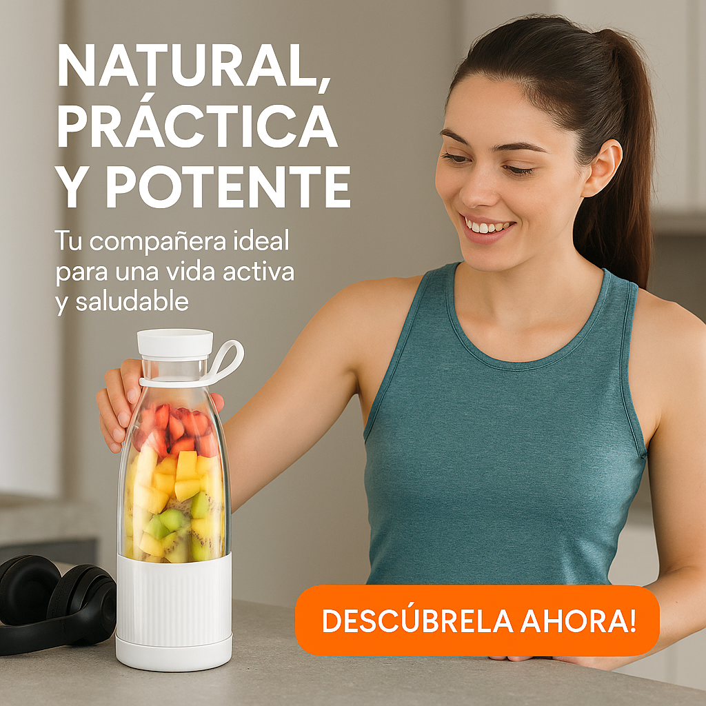 LICUADORA PORTÁTIL VITALIA GO - ¡DISFRUTA DEL PODER DE LO FRESCO DONDE VAYAS!