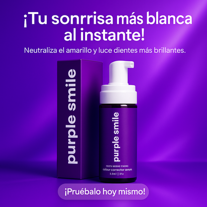 PURPLE SMILE: ¡El Secreto para una Sonrisa más Blanca al Instante! - Todo y mas 