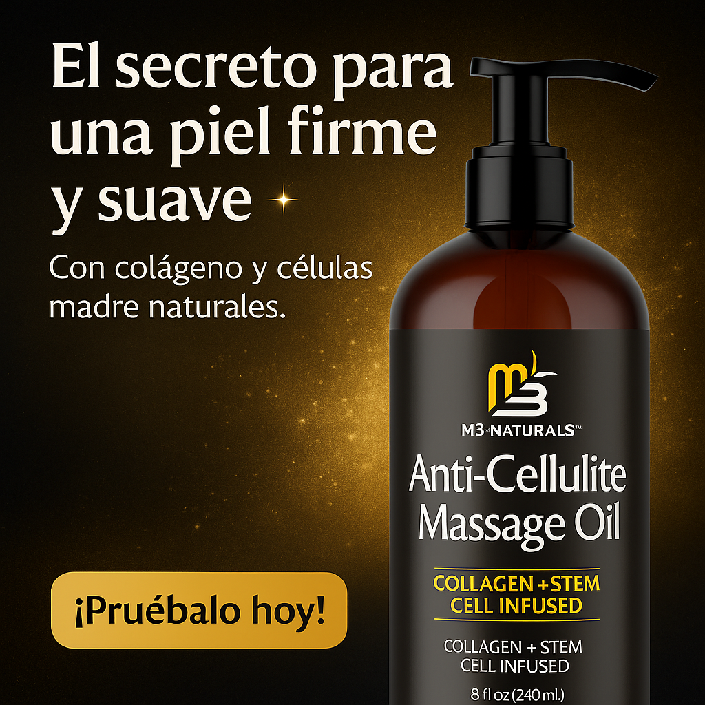 ACEITE ANTICELULITIS: ¡ROMPE CON LA CELULITIS Y RECONSTRUYE LA CONFIANZA QUE EMPIEZA EN TU PIEL! - Todo y mas 